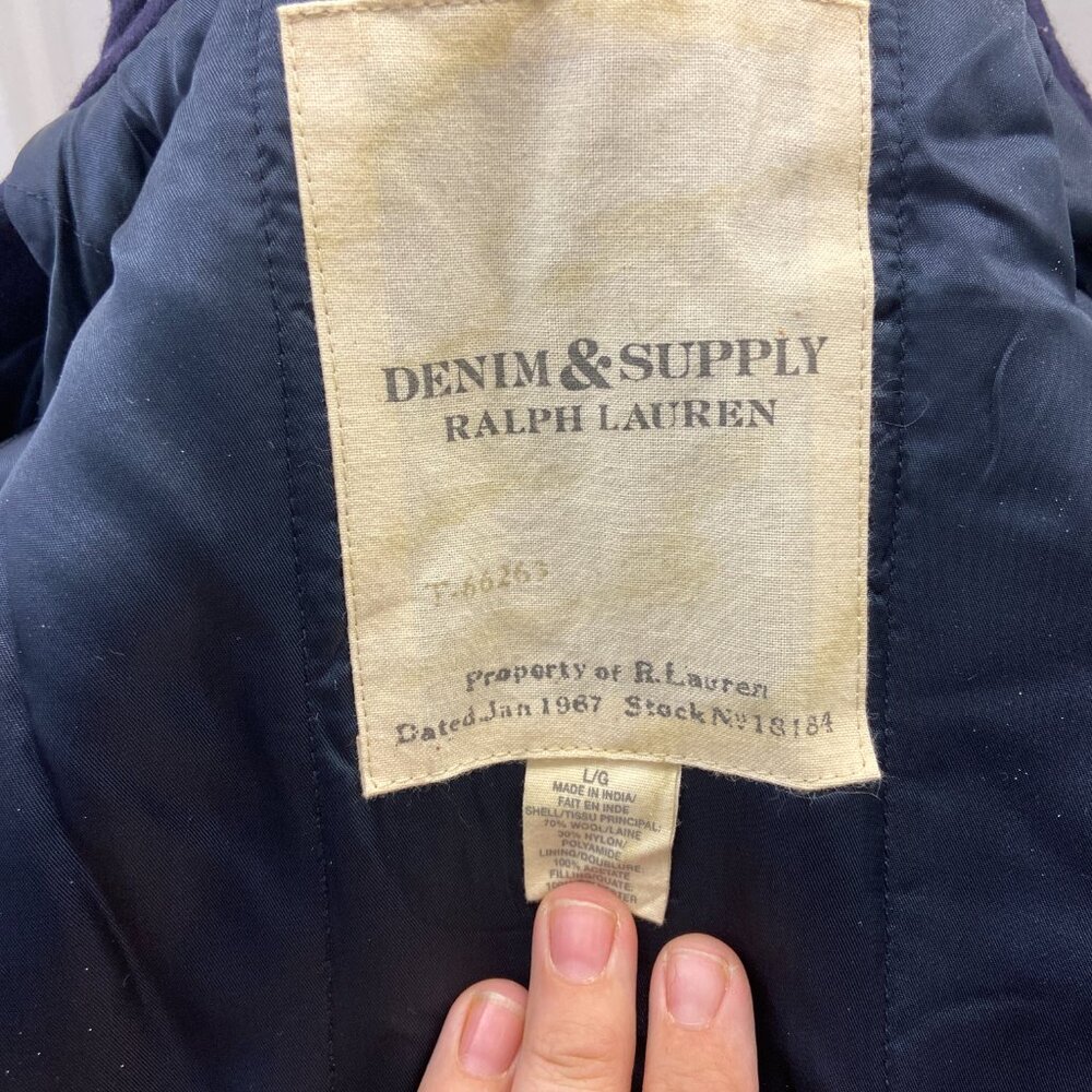 Men's Ralph Lauren Denim & Supply pea coat - Picture 3 of 3